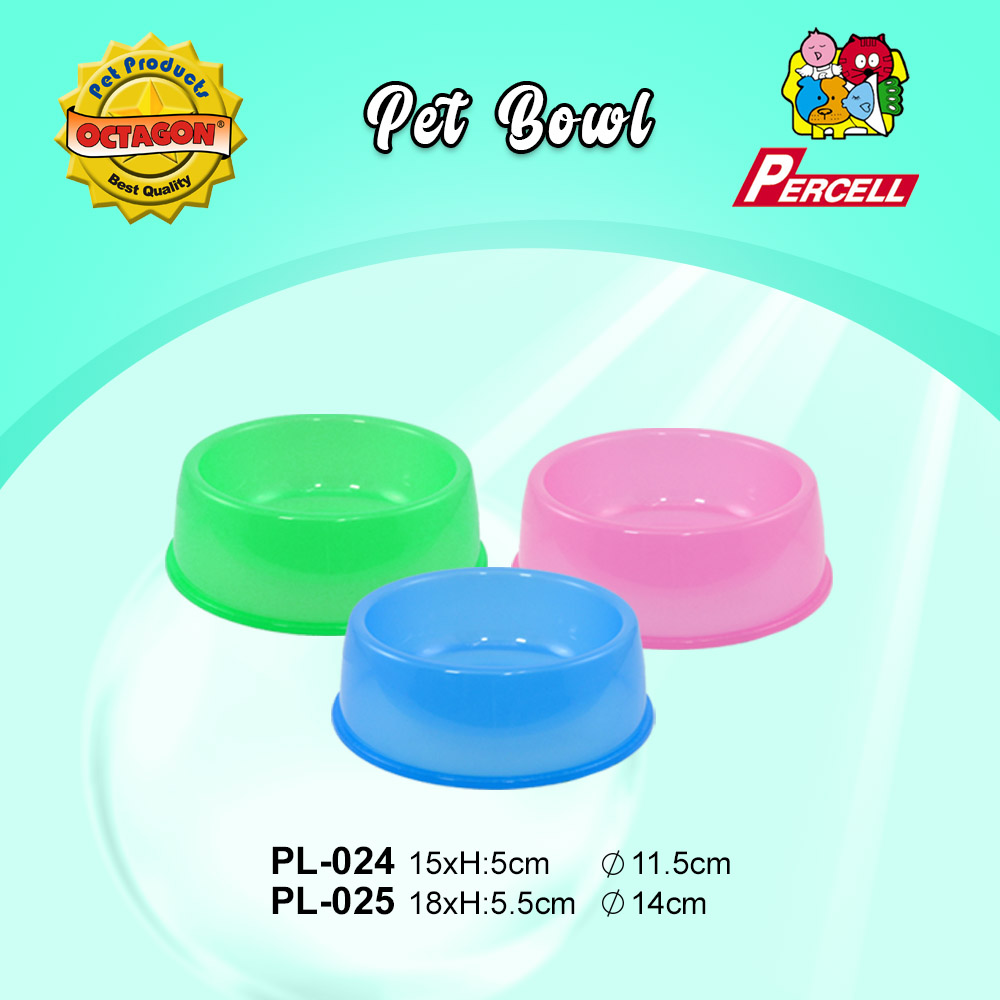 Plastic Round Pet Bowl